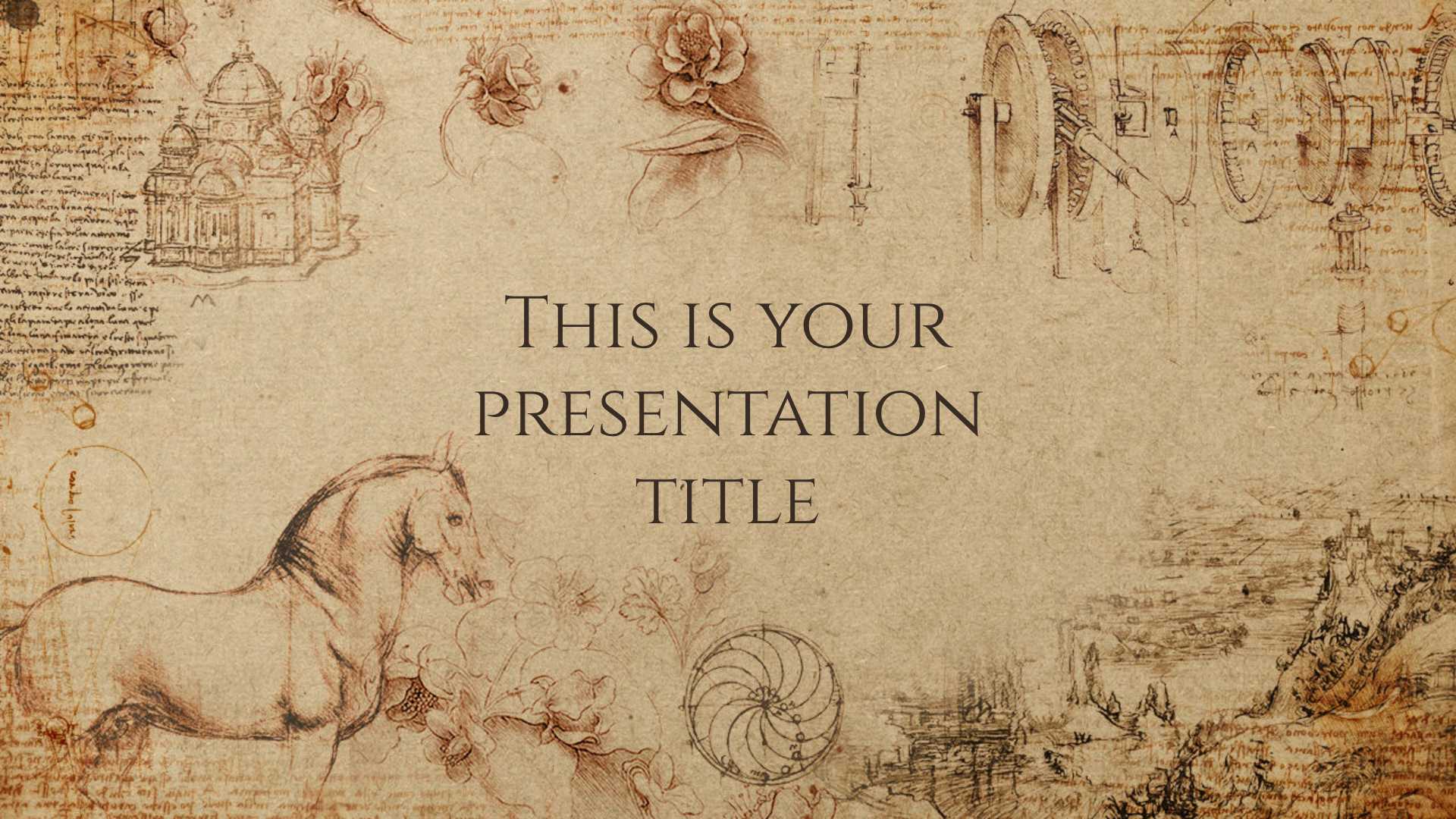 Free Powerpoint Template Or Google Slides Theme With Regarding World War 2 Powerpoint Template
