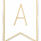 Free Printable Banner Letters Template – Letter Png Gold Pertaining To Printable Letter Templates For Banners