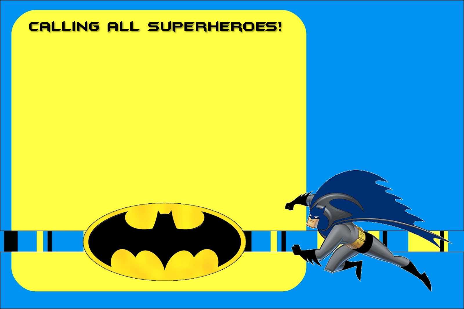 Free Printable Batman Birthday Invitation | | Dolanpedia Inside Batman Birthday Card Template