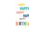 Free Printable Birthday Cards – Paper Trail Design With Template For Cards To Print Free