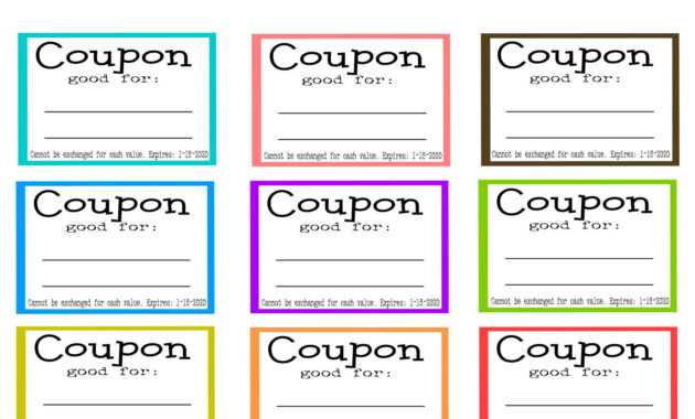 Free Printable Blank Coupons - Zohre.horizonconsulting.co intended for Blank Coupon Template Printable