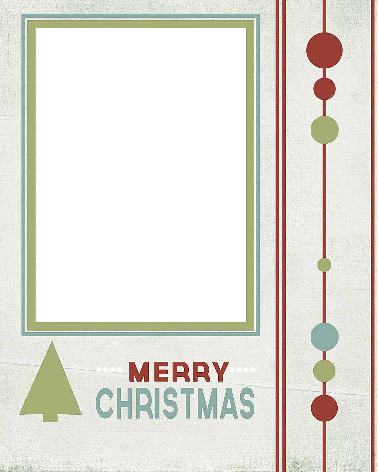 Free Printable Christmas Cards With Photo Insert – Mahre Intended For Printable Holiday Card Templates