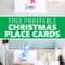 Free Printable Christmas Place Cards – Sustain My Craft Habit Within Christmas Table Place Cards Template