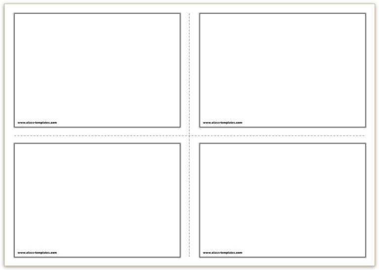 Cue Card Template - Professional Template