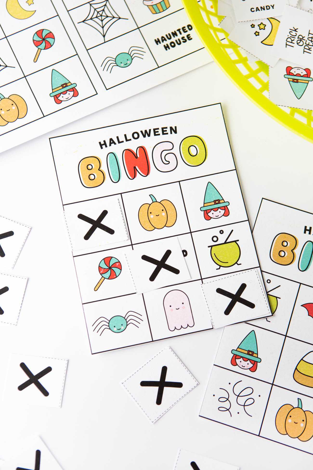 Free Printable Halloween Bingo Cards – Design Eat Repeat Pertaining To Blank Bingo Template Pdf