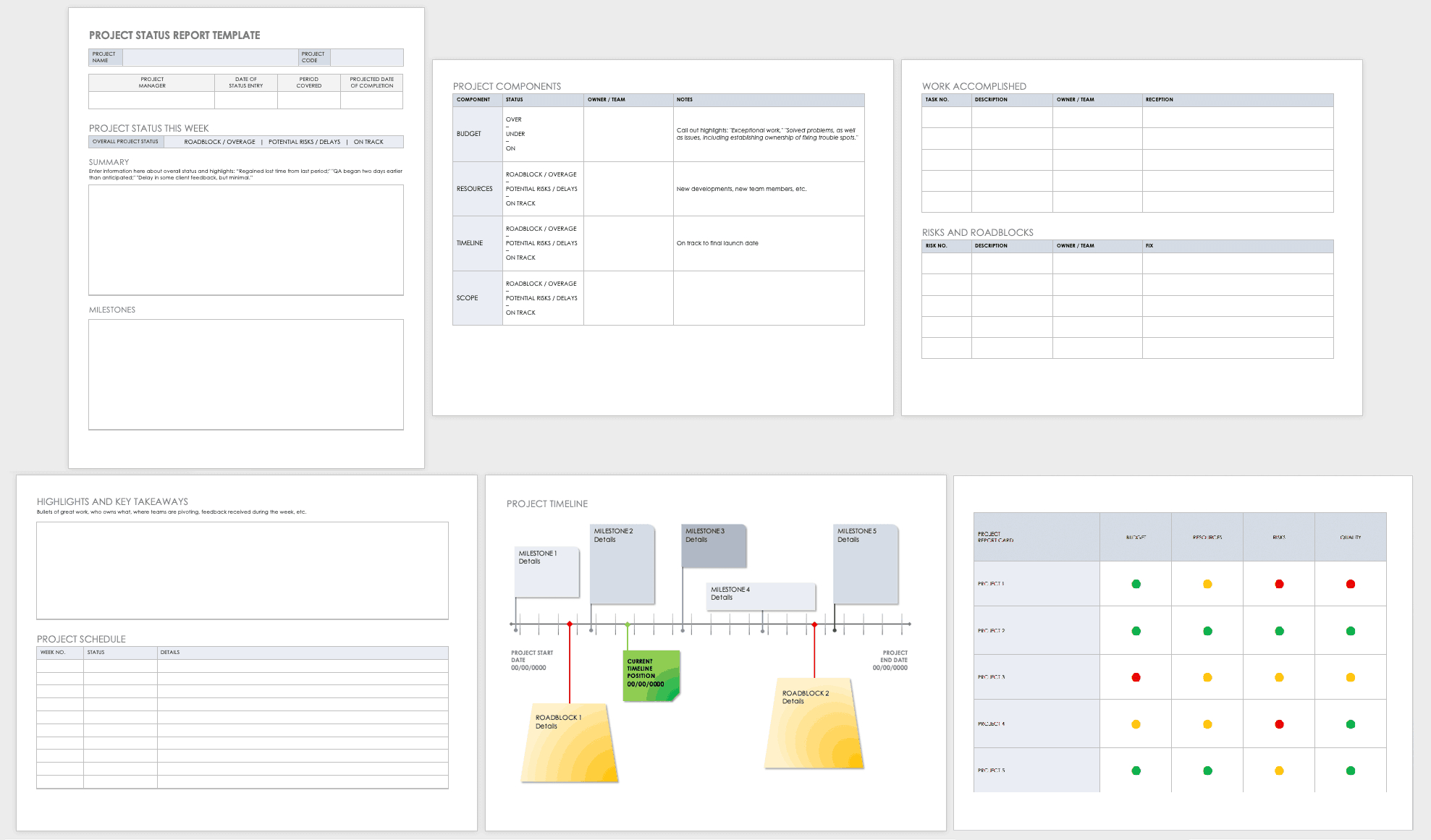 Free Project Report Templates | Smartsheet For Weekly Status Report Template Excel