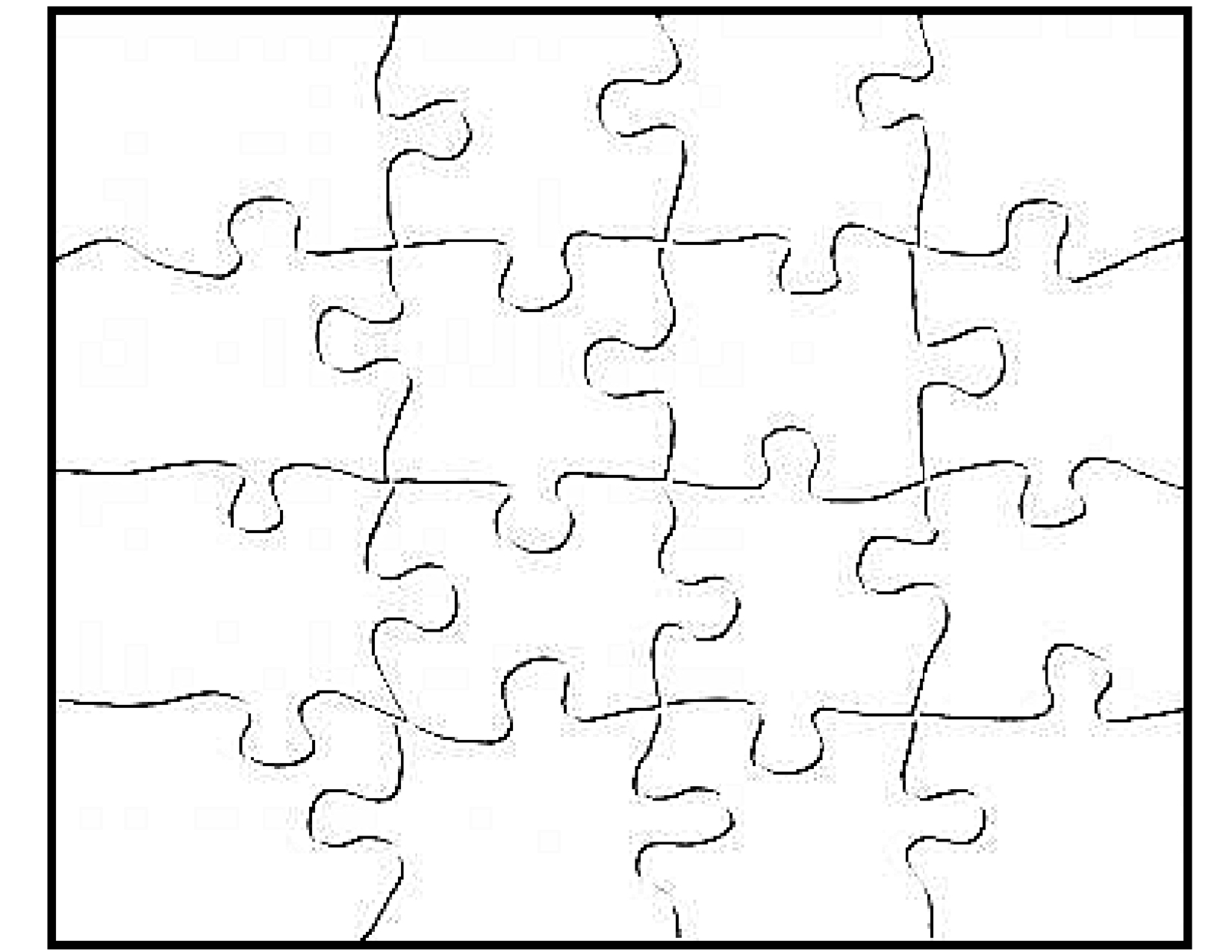 Free Puzzle Template, Download Free Clip Art, Free Clip Art In Blank Jigsaw Piece Template