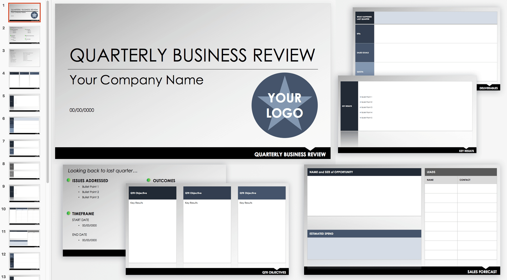 Free Qbr And Business Review Templates | Smartsheet Throughout Business Review Report Template