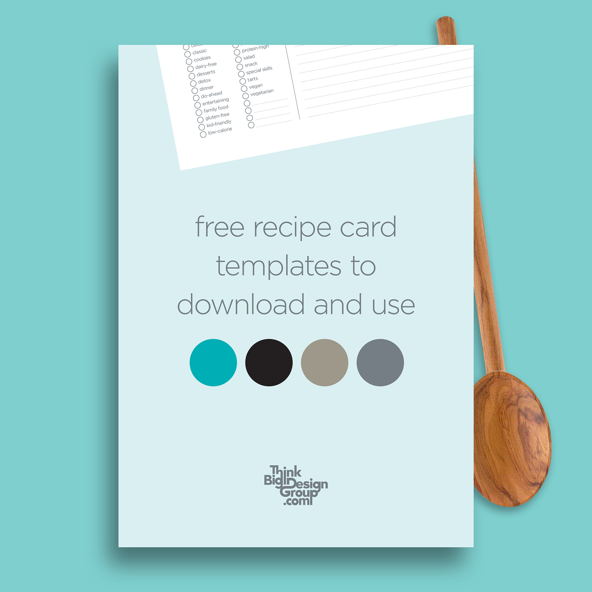Free Recipe Card Templates With Recipe Card Design Template