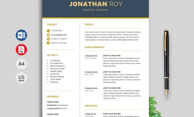 Free Resume &amp; Cv Templates In Word Format 2020 | Resumekraft within Free Downloadable Resume Templates For Word