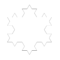 Free Snowflake Outline, Download Free Clip Art, Free Clip Regarding Blank Snowflake Template
