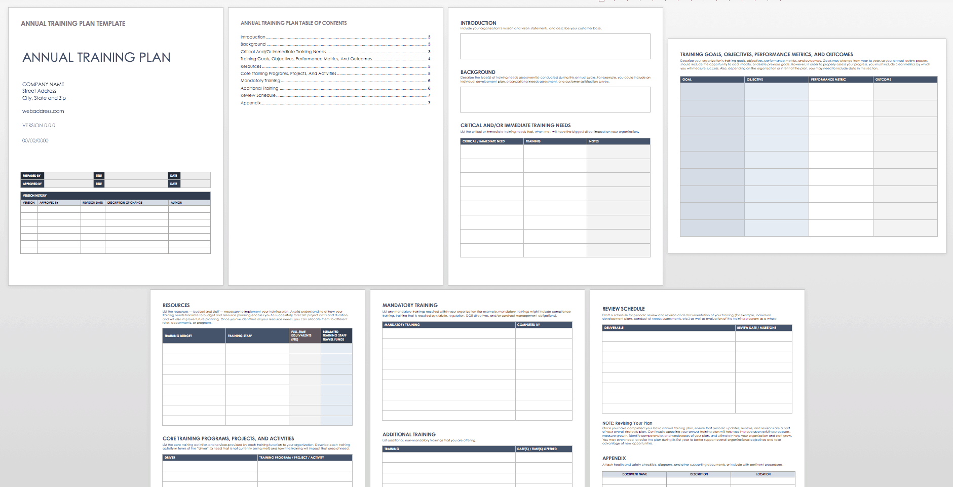 Free Training Plan Templates For Business Use | Smartsheet In Training Documentation Template Word