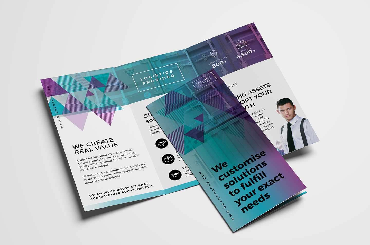 Free Trifold Brochure Template Vol.2 In Psd, Ai & Vector Intended For Tri Fold Brochure Template Illustrator Free