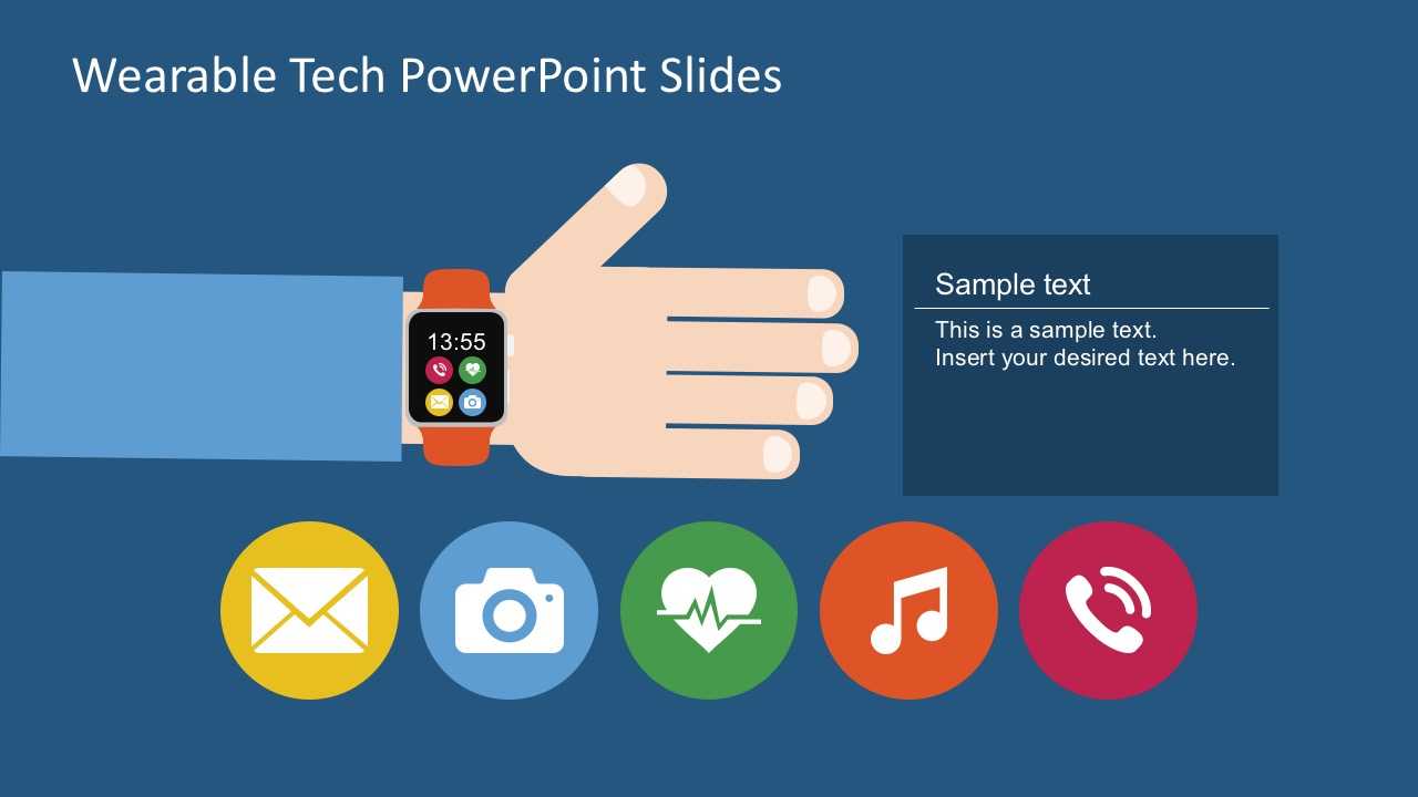 Free Wearable Technology Powerpoint Slides With Regard To High Tech Powerpoint Template