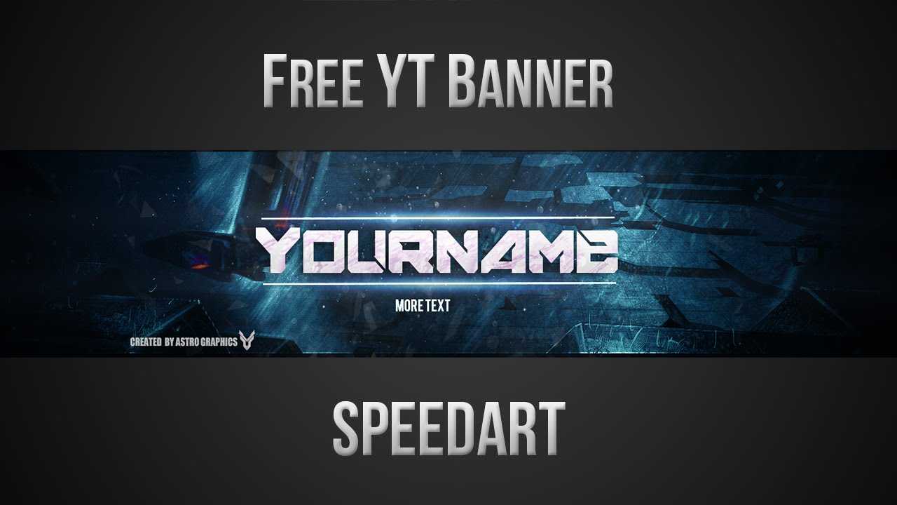 Free Youtube Banner Template (Psd) *new 2015* – Templates With Regard To Youtube Banners Template