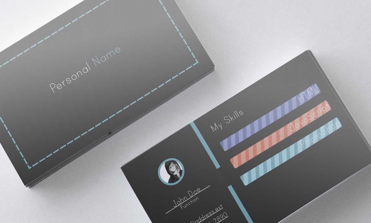 Freelancer Business Card Psd Template – Rme Inside Freelance Business Card Template