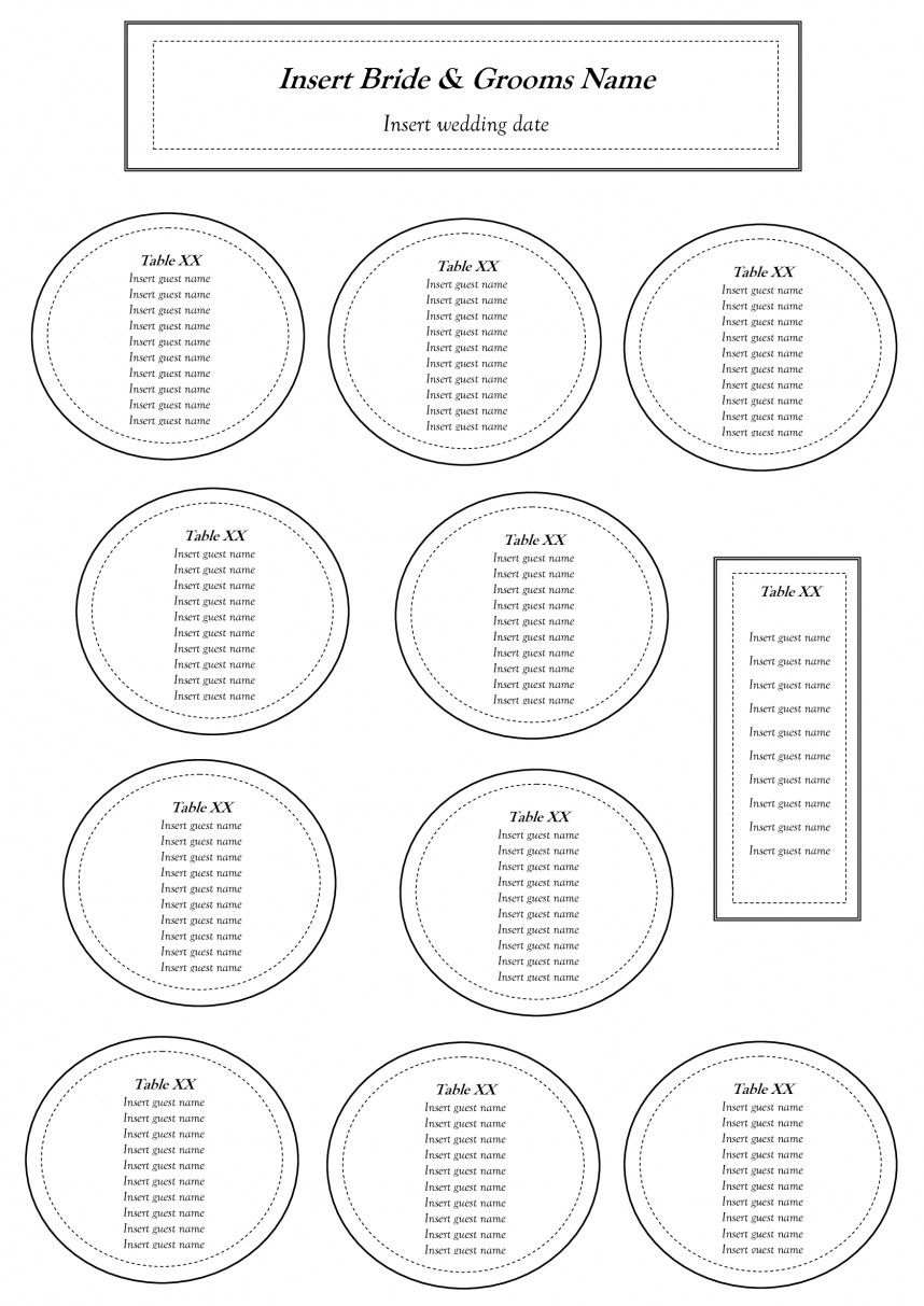 Frightening Free Wedding Seating Chart Template Ideas Plan In Wedding Seating Chart Template Word