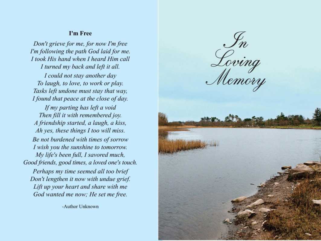 Funeral Card Templates Microsoft Word ] – Packing Label Within Memorial Card Template Word