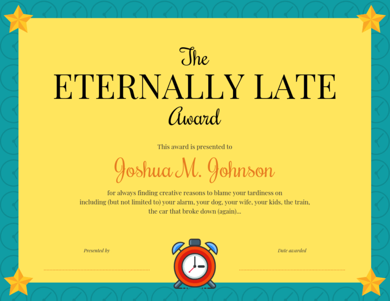 Funny Certificates For Employees Templates Professional Template Funny Certificates For Employees Templates Professional Template