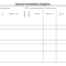 General Breakdown Register Format For Machine Breakdown Report Template