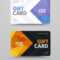 Gift Card Design With Polygonal Abstract Elements For Credit Card Templates For Sale