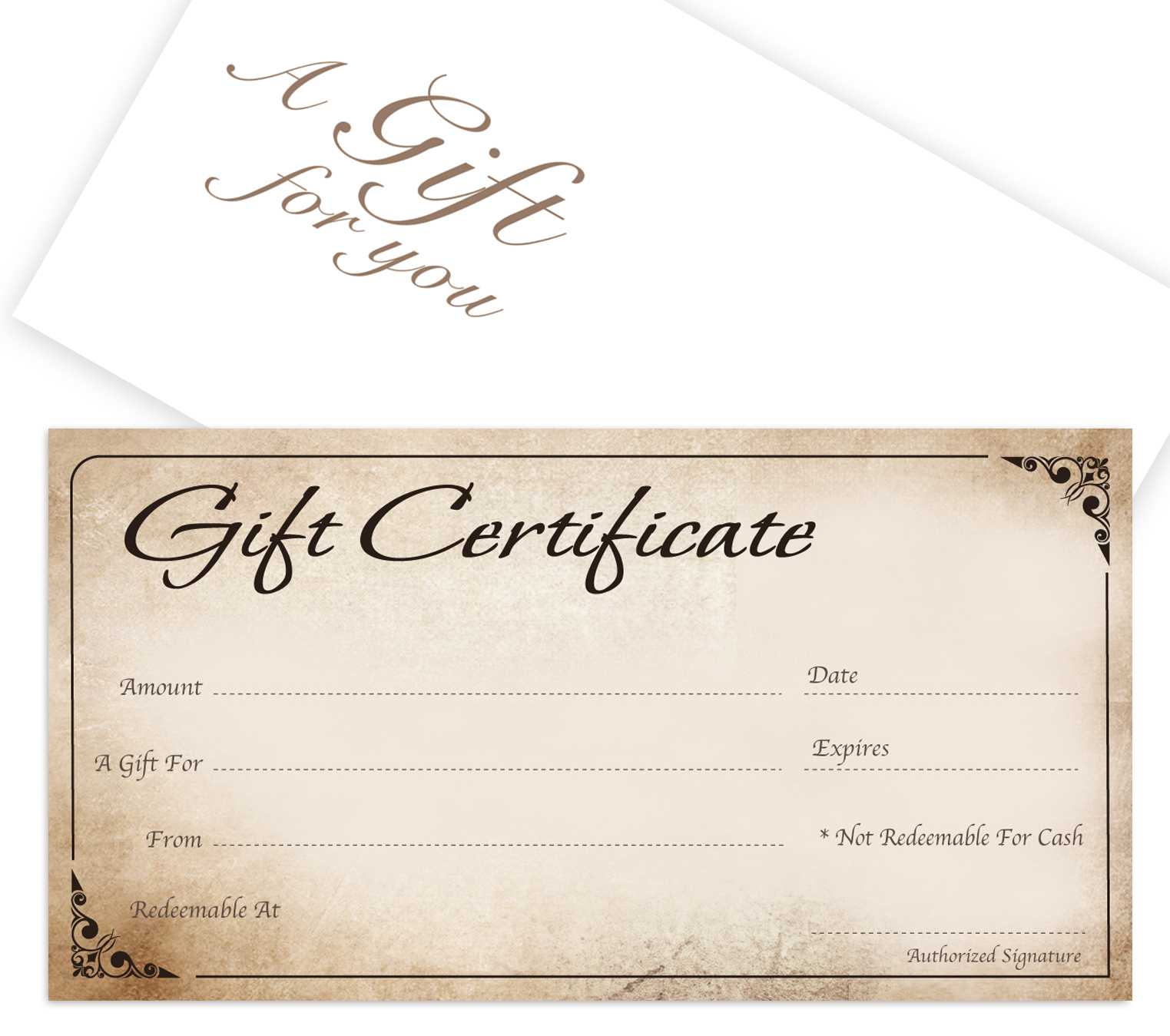 Gift Certificate Blank – Zohre.horizonconsulting.co Inside Massage Gift Certificate Template Free Printable