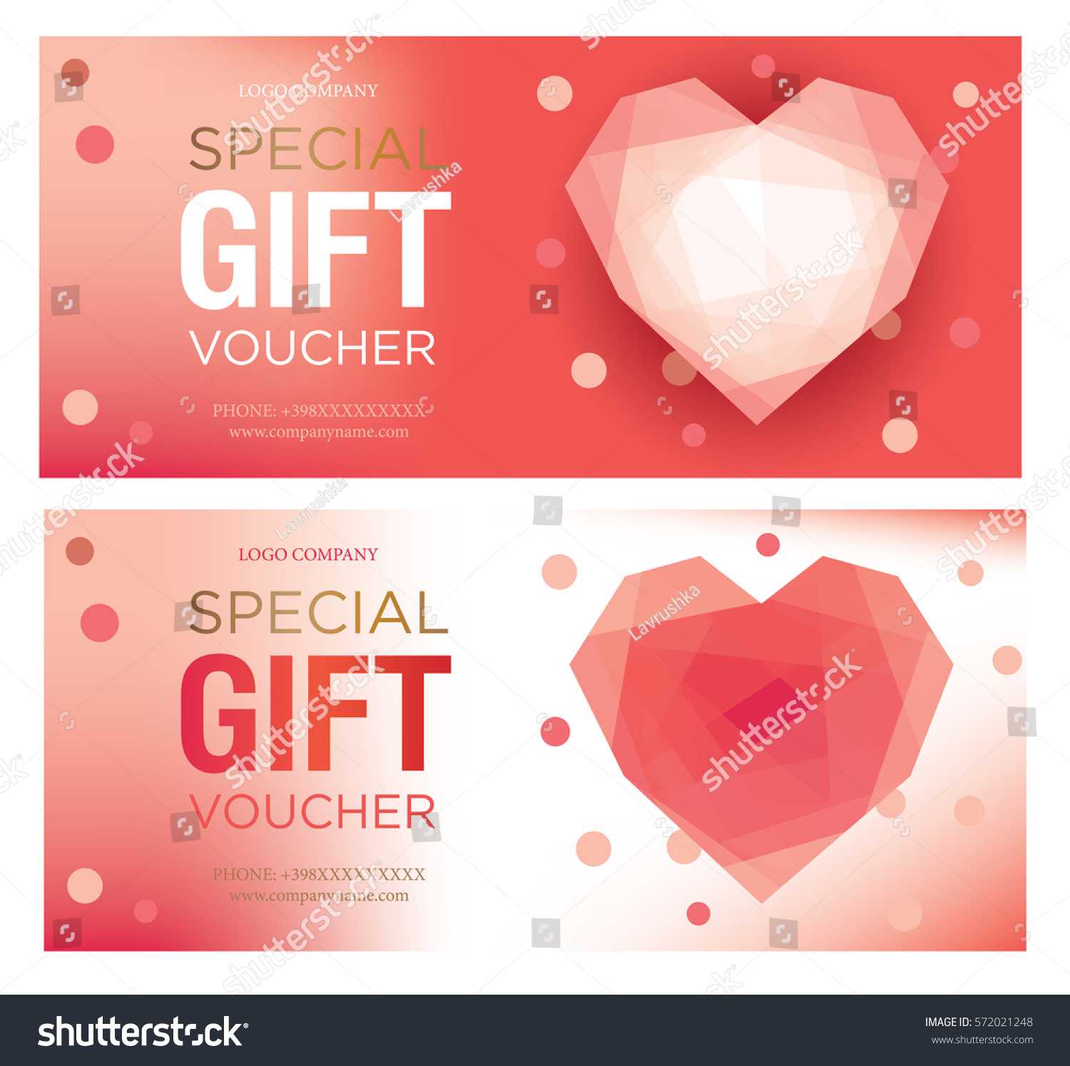Gift Certificate Gift Card Gift Voucher Stock Vector Regarding Spa Day Gift Certificate Template