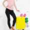 Girl Suitcase Isolated Image & Photo (Free Trial) | Bigstock For Blank Suitcase Template