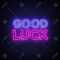 Good Luck Neon Sign Vector. Good Luck Design Template Neon Sign,.. In Good Luck Banner Template