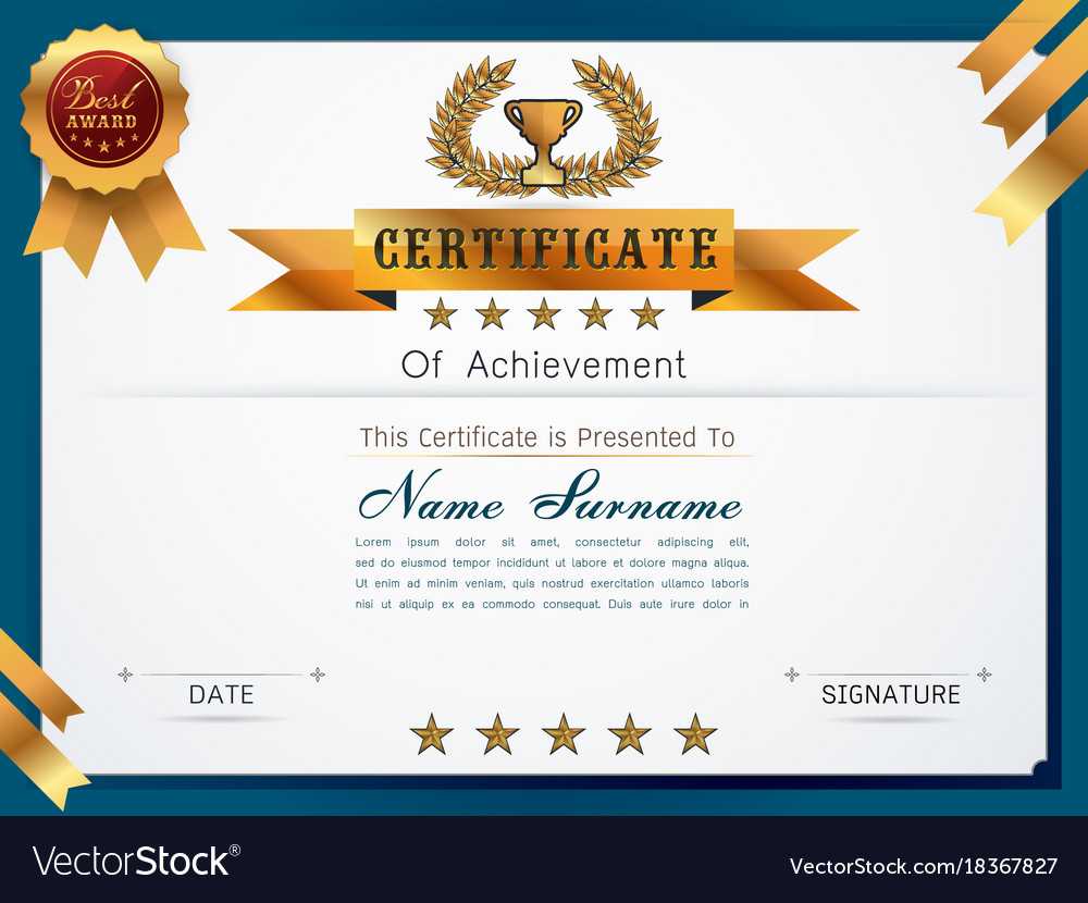 Graceful Certificate Template Intended For Qualification Certificate Template