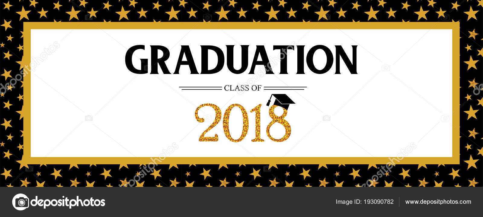 Graduation Banner Template | Graduation Class Of 2018 Within Graduation Banner Template