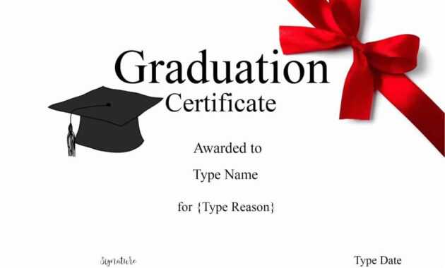 Graduation Gift Certificate Template Free Templates pertaining to Graduation Gift Certificate Template Free