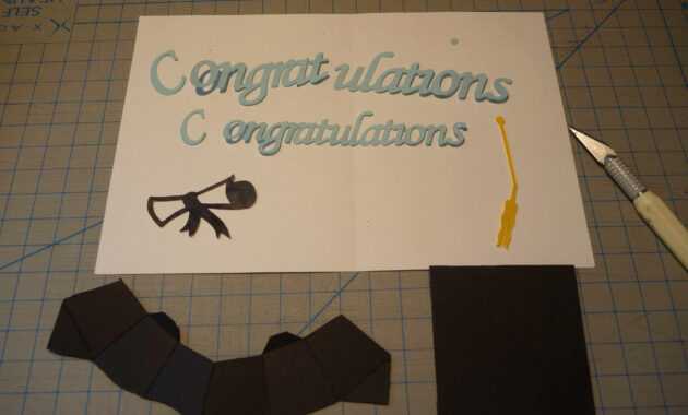 Graduation Pop Up Card: 3D Cap Tutorial - Creative Pop Up Cards regarding Graduation Pop Up Card Template