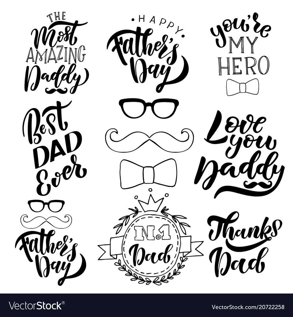 Happy Fathers Day Greeting Card Template Regarding Fathers Day Card Template