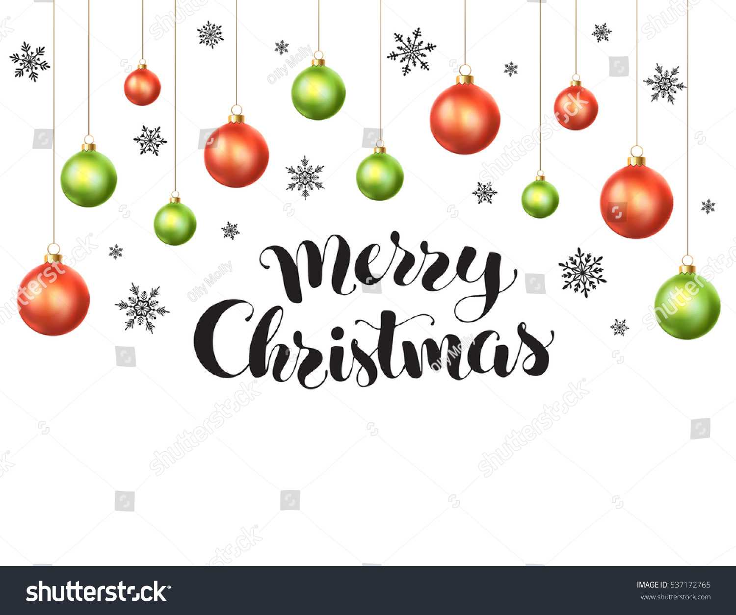 Happy Holidays Greeting Card Template Modern Stock Vector With Regard To Happy Holidays Card Template