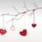 Heart Branch For Valentine Day Backgrounds For Powerpoint With Valentine Powerpoint Templates Free