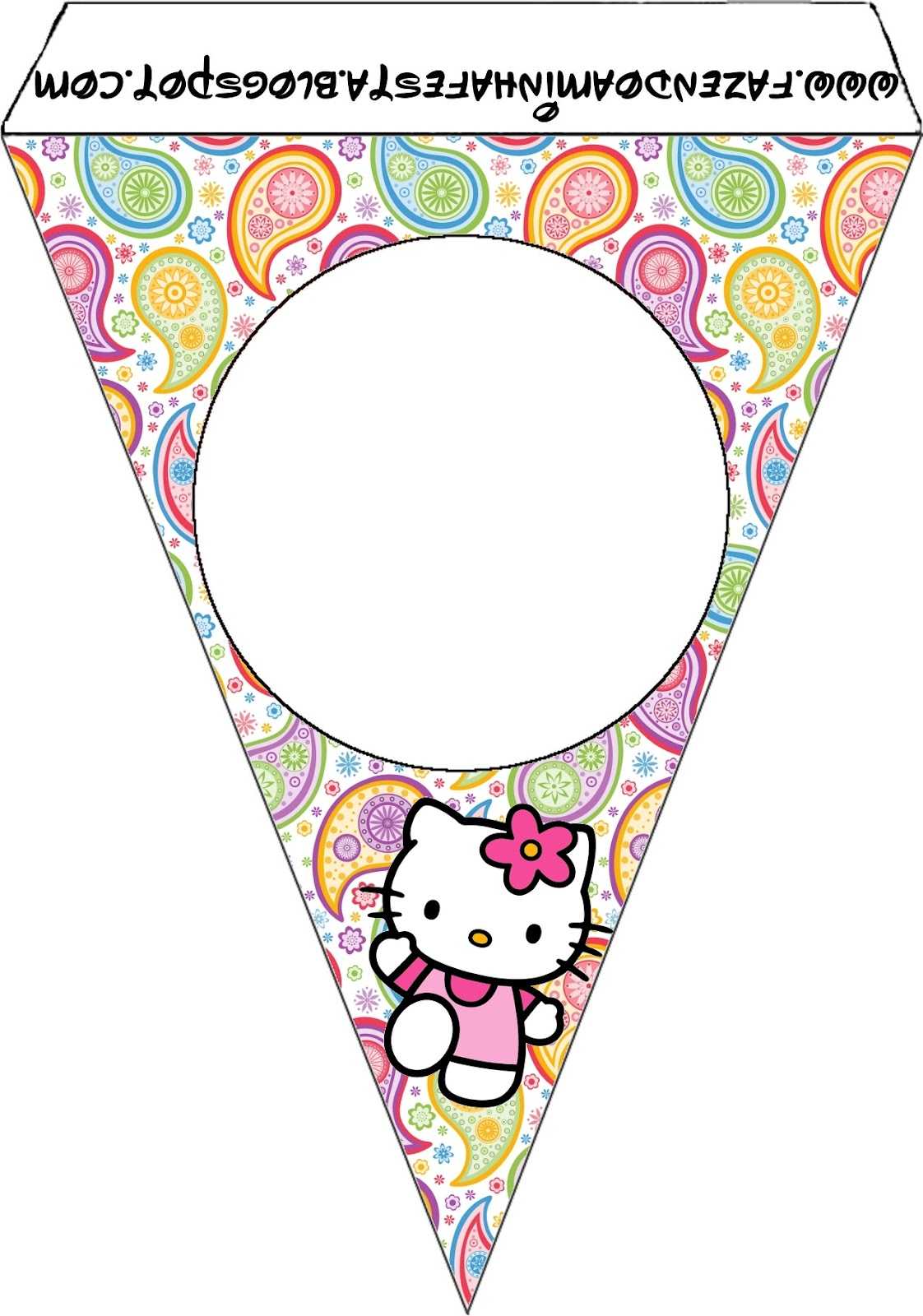 Hello Kitty Party: Free Party Printables, Images And Papers Within Hello Kitty Birthday Banner Template Free