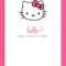 Hello Kitty Printable Birthday Card - Zohre.horizonconsulting.co regarding Hello Kitty Birthday Banner Template Free
