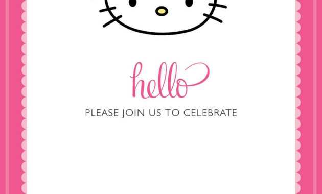 Hello Kitty Printable Birthday Card - Zohre.horizonconsulting.co regarding Hello Kitty Birthday Banner Template Free