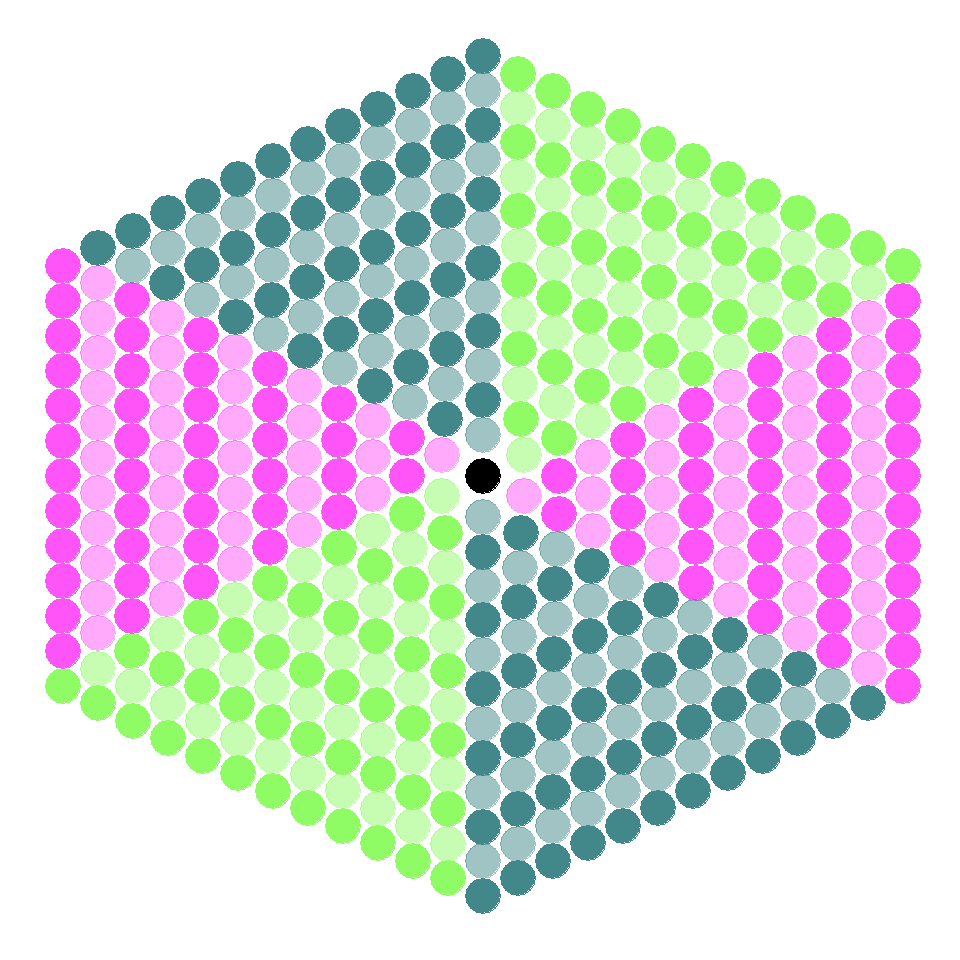 Hexagon Patterns With R – Data Chips Regarding Blank Perler Bead Template