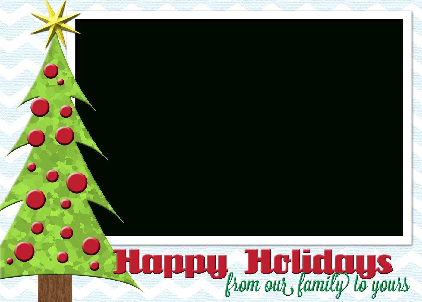 Holiday Card Transparent & Png Clipart Free Download – Ywd Within Free Holiday Photo Card Templates