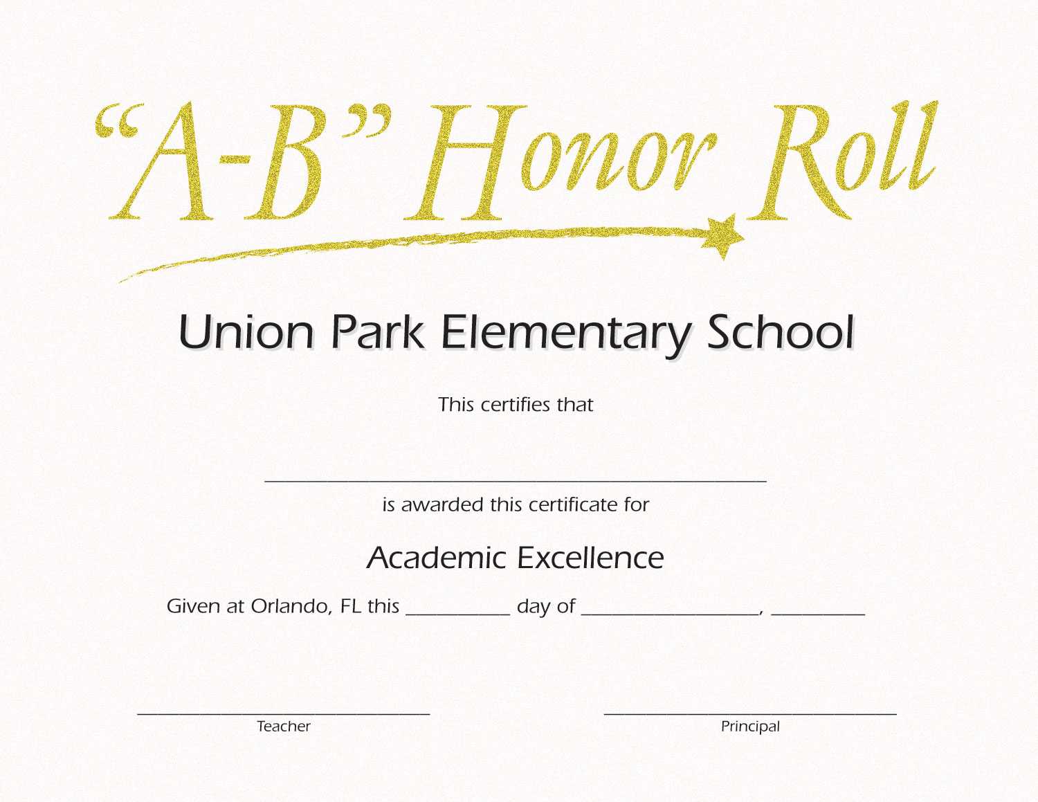 Honor Roll Templates. Honor Roll Certificate Templates A Regarding Honor Roll Certificate Template