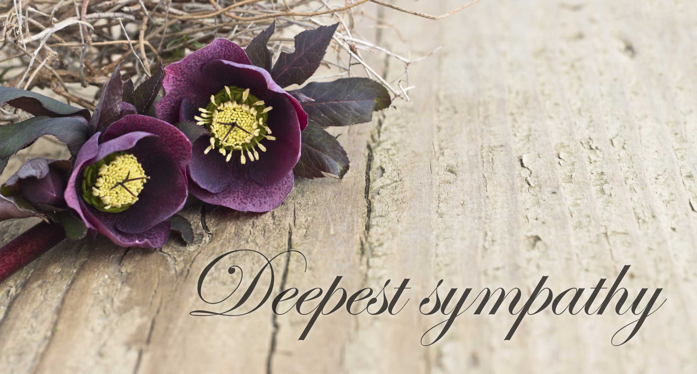 How To Address A Sympathy Card Envelope Intended For Sorry For Your Loss Card Template