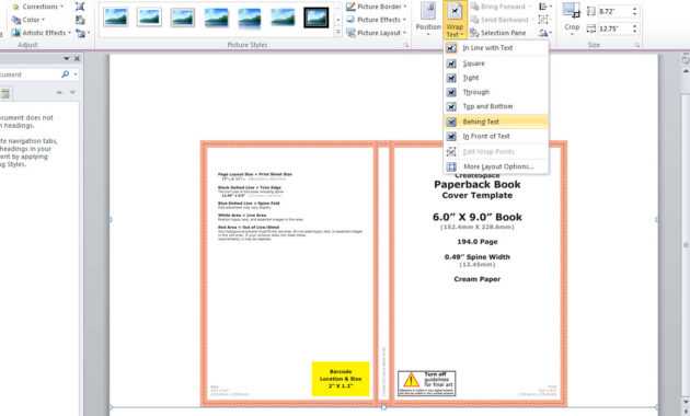 How To Create A Book Template In Word - Zohre for How To Create A Book Template In Word