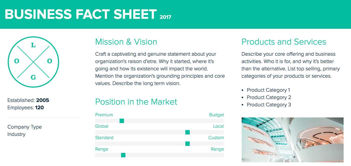 How To Create A Fact Sheet In 2020, A Stepstep Guide In Fact Card Template
