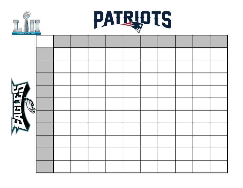 How To Create A (Fun) Super Bowl Betting Chart With Regard To Football Betting Card Template
