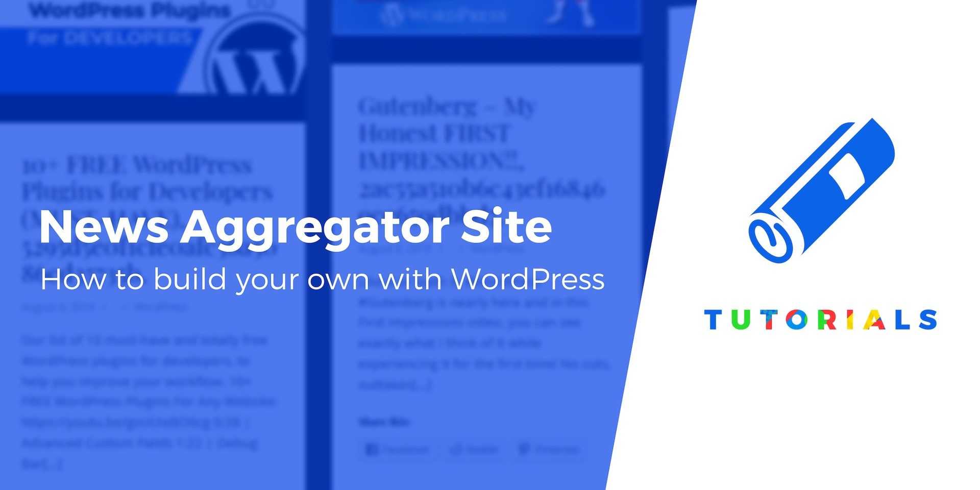 How To Create A WordPress News Aggregator Website Inside Drudge Report Template