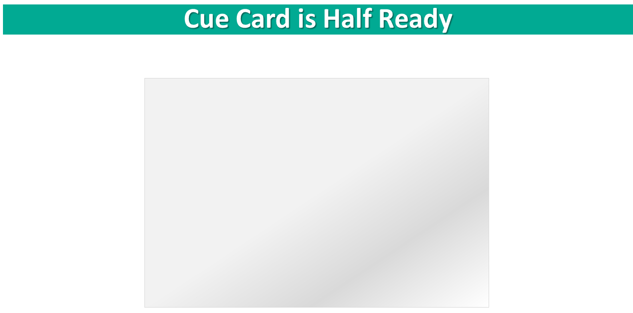 How To Create Cue Cards In Powerpoint In Just 5 Minutes Pertaining To Queue Cards Template