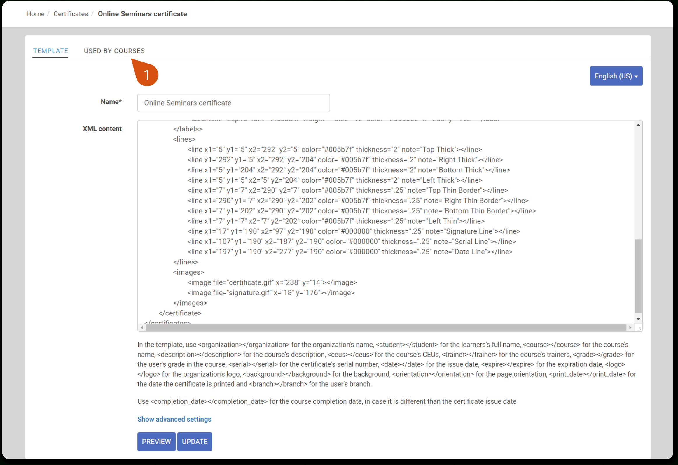 How To Seewhich Courses A Certificate Template Is Used Intended For Active Directory Certificate Templates