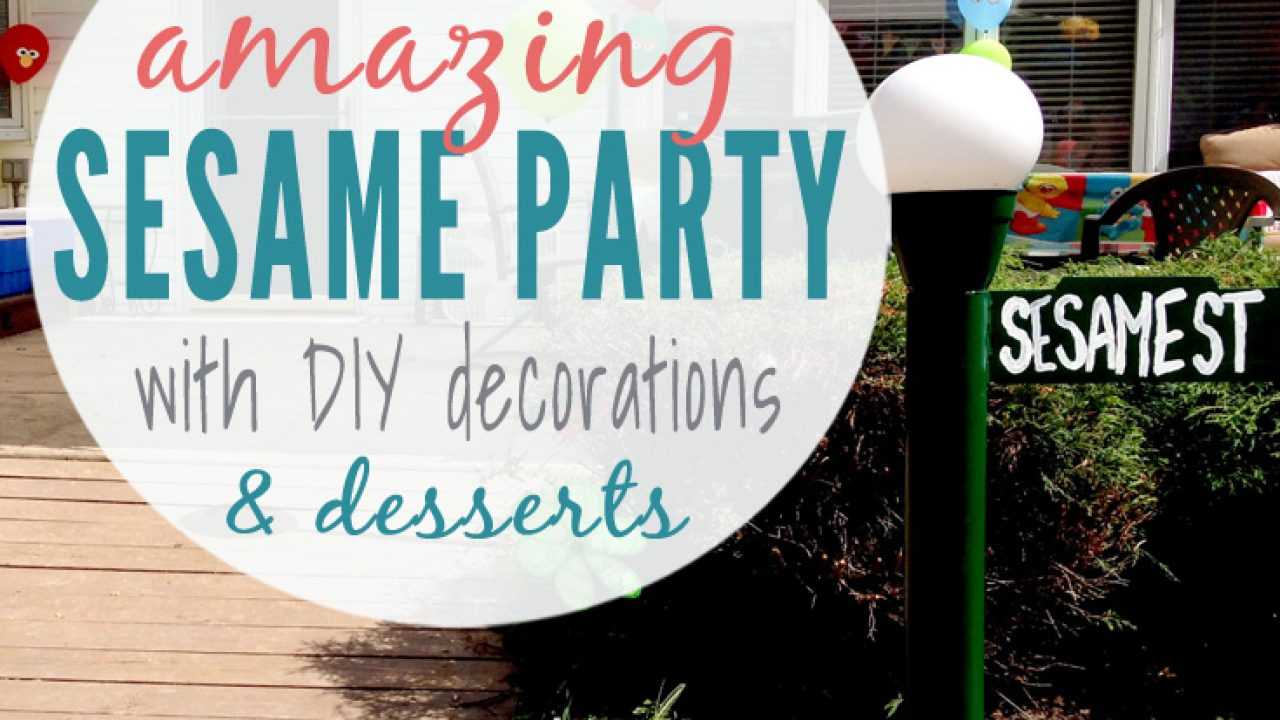 How To Throw A Diy Sesame Street Party That Everyone Will Inside Sesame Street Banner Template